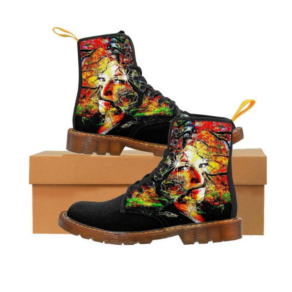 Autumn Candy Canvas Boots