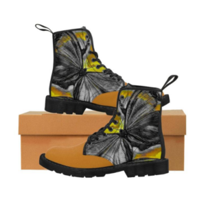 Beautiful Butterflies Canvas Boots