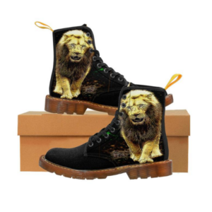 Boss Lion Canvas Boots