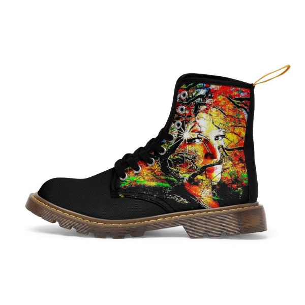 Autumn Candy Canvas Boots - Image 3