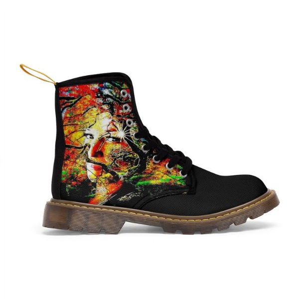Autumn Candy Canvas Boots - Image 2