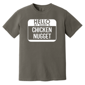 Chicken Nugget Costume Heavyweight Garment-Dyed T-Shirt